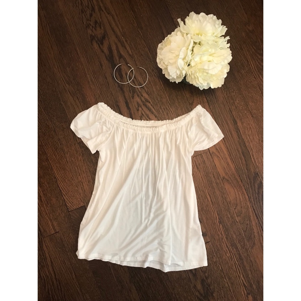 Off the shoulder shirt